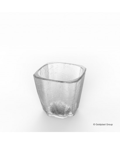 Bicchiere trasparente Shot Cube pz.6 - Gold Plast