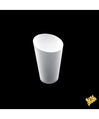 Bicchierino Conico alto bianco pz.25 - Gold Plast