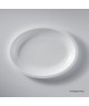 Piatto ovale Bianco pz.50 - Gold Plast
