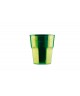 Bicchieri 270 cc linea disco verde fluo 20 pezzi