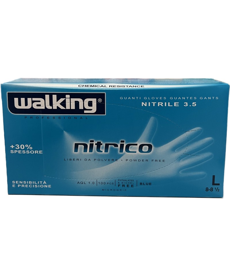 Guanti Nitrico Nitrile Mis. XL Pz.100 - Walking - Effemigiene