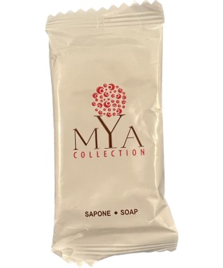 SAPONE RETTANGOLARE IN FLOWPACK GR. 14 (MYA COLLECTION) 50 PZ.
